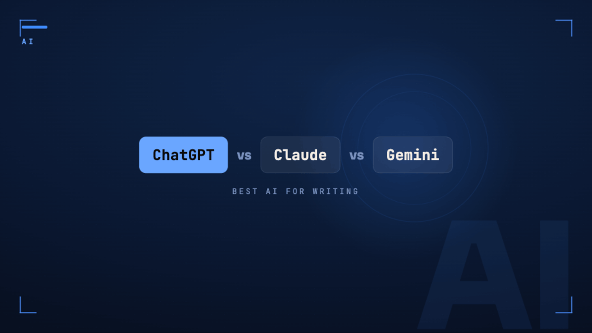 مقارنة بين ChatGPT وClaude وGemini: أفضل ذكاء اصطناعي للكتابة