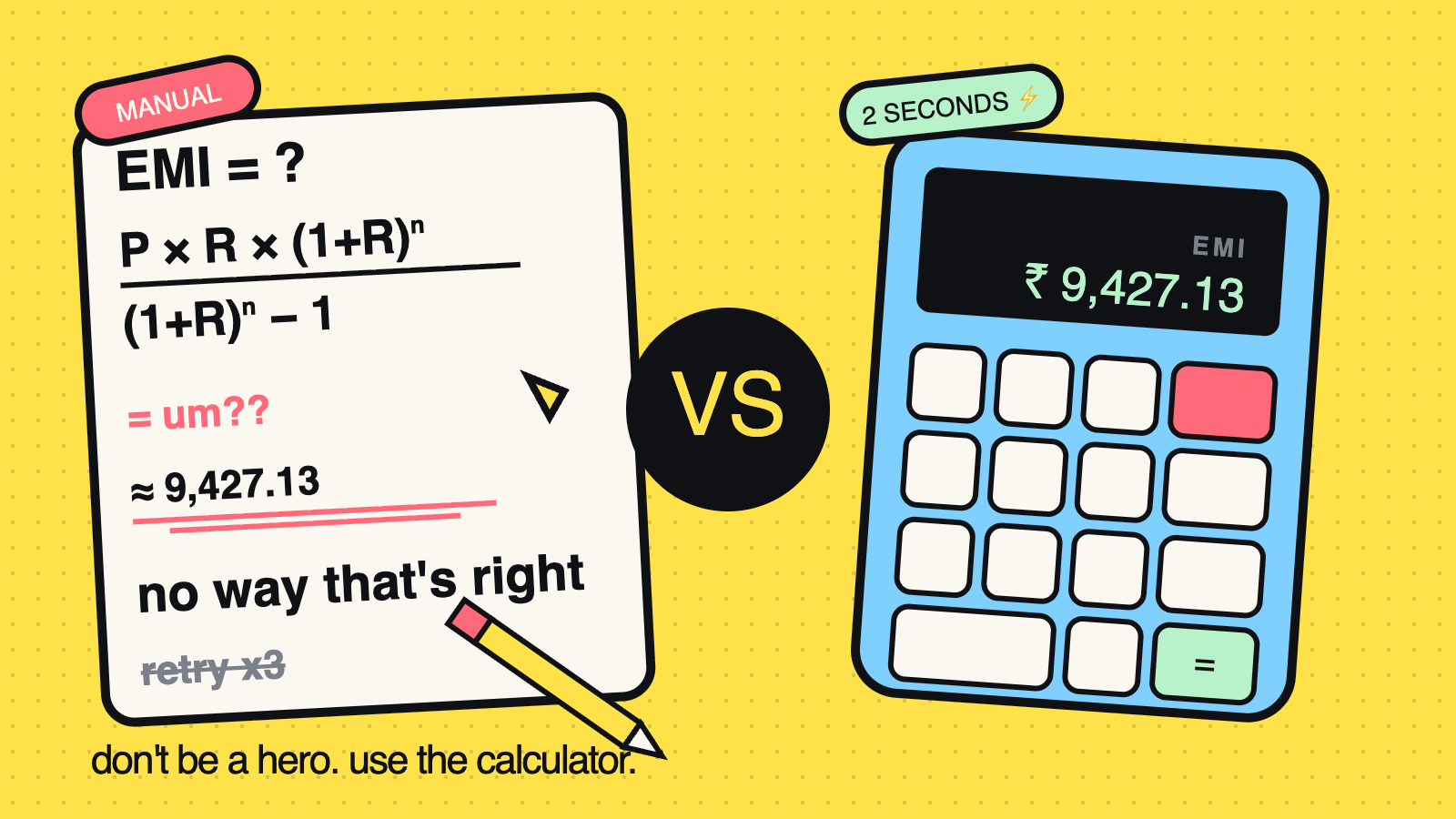 Loan EMI Calculator — Monthly Payment Calculator