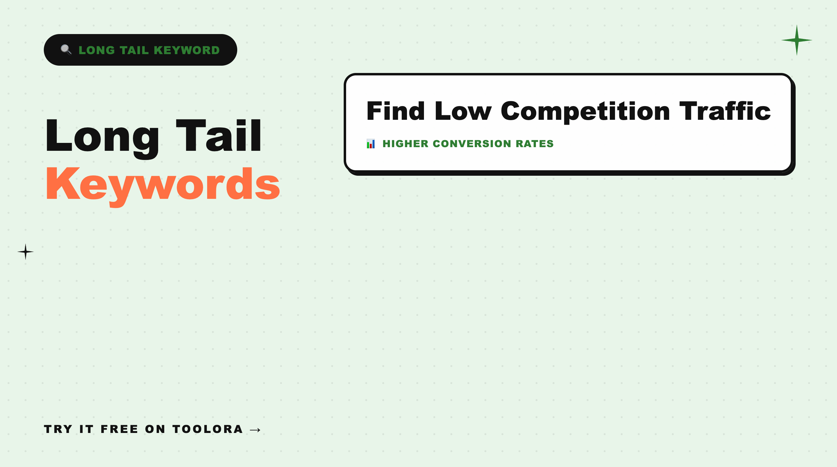 Long Tail Keywords: How to Find Low Competition Traffic